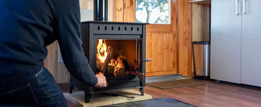 Open Hearth Wood Fireplace Installation in Cherry Hill, VA